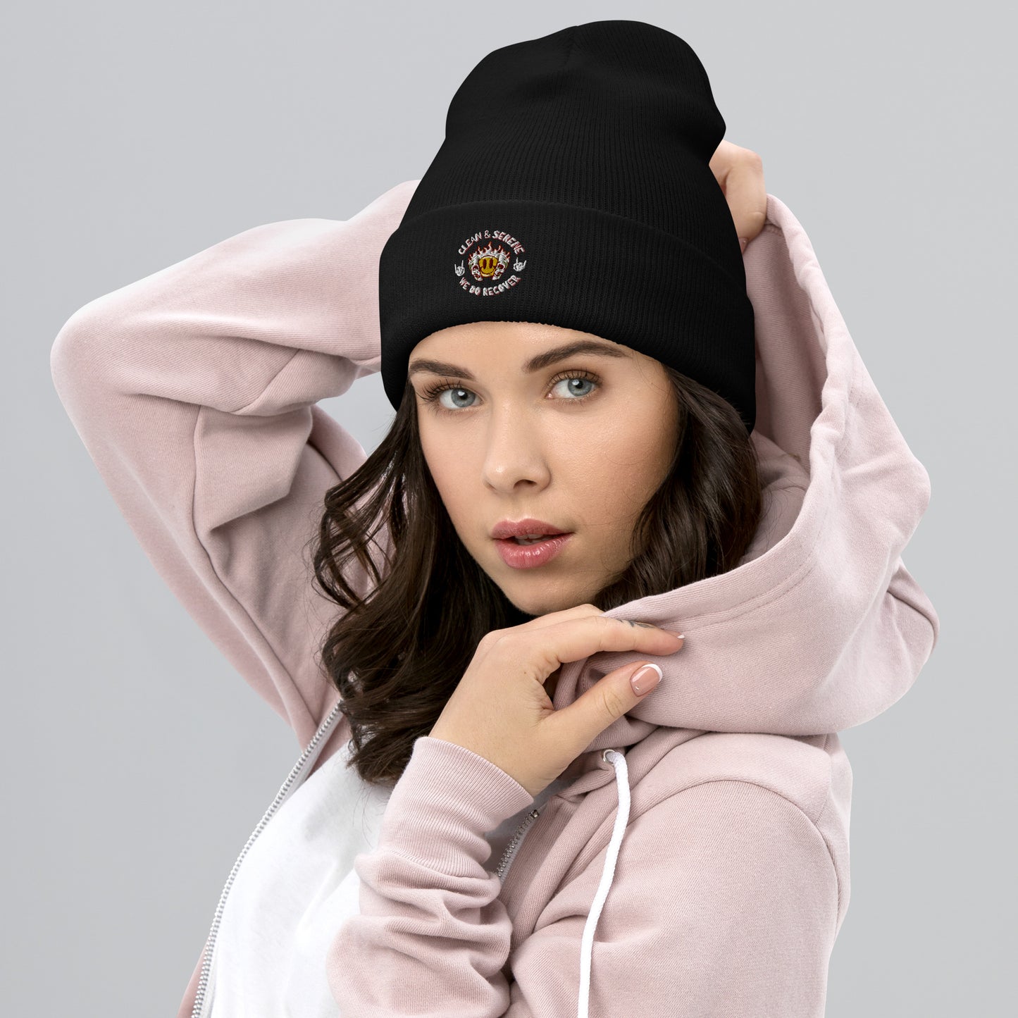 Clean and Serene Cuffed Beanie