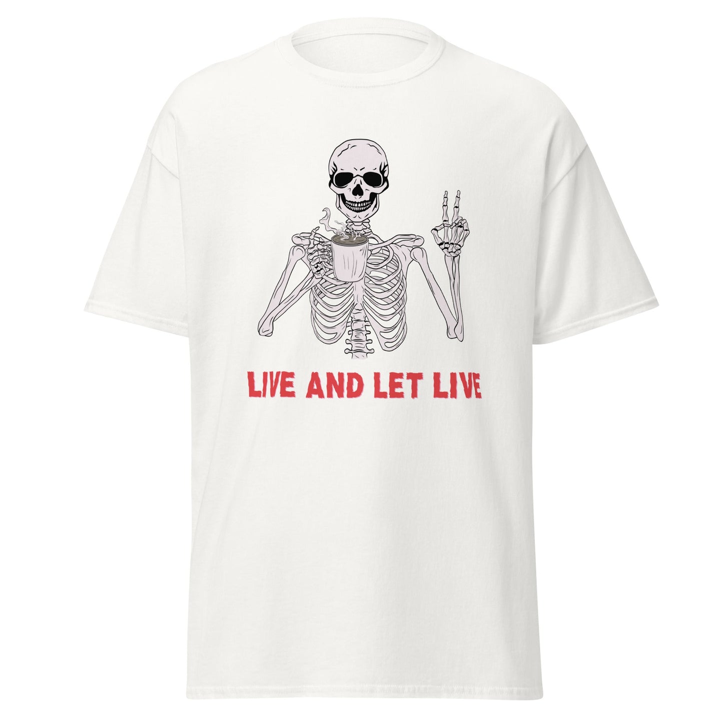 Live and Let Live T - Shirt - Sober Kats Shop