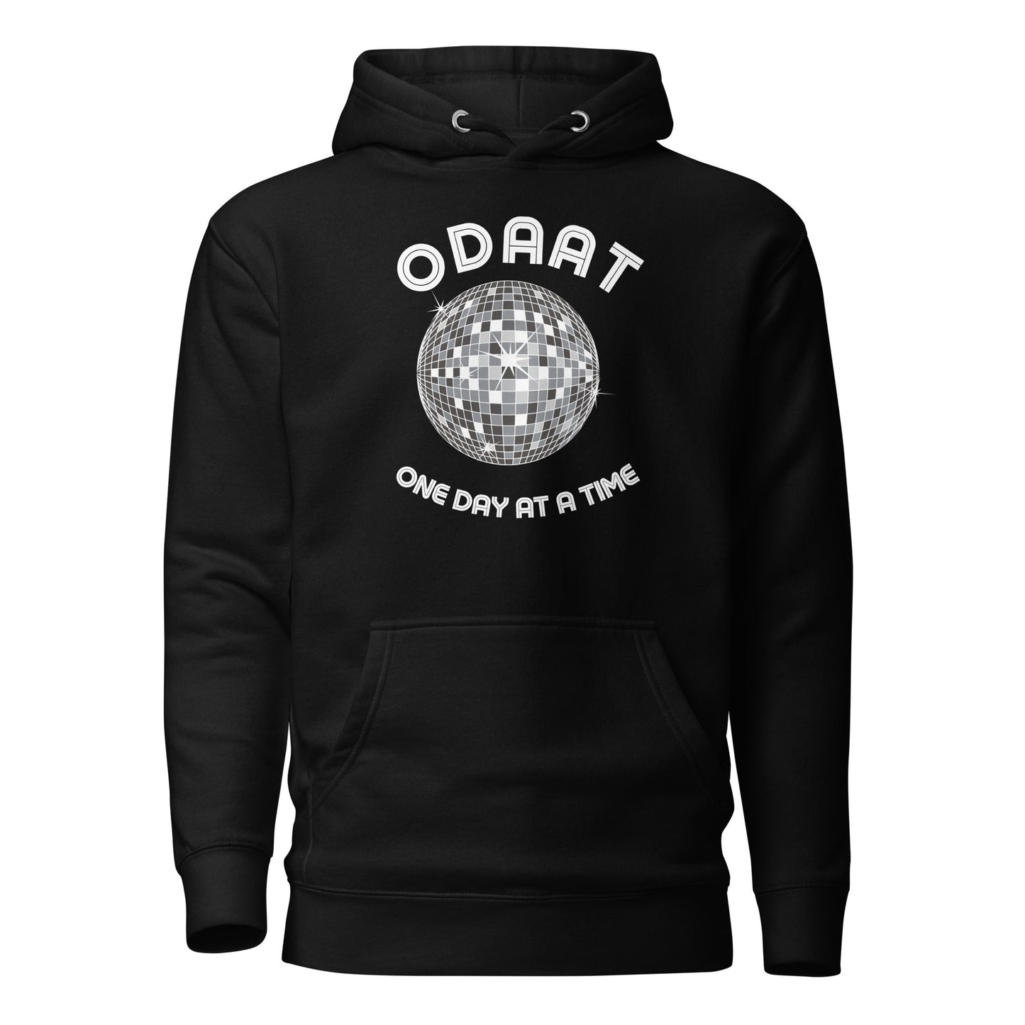 ODAAT Disco Ball Unisex Hoodie - Sober Kats Shop