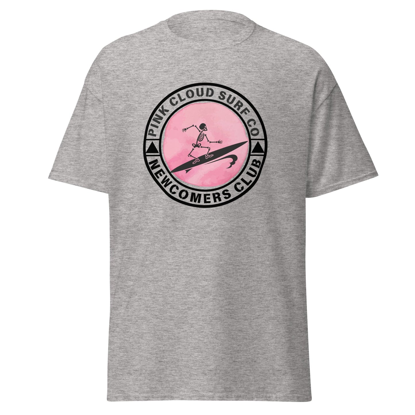 Pink Cloud Newcomers Club Unisex Classic Tee - Sober Kats Shop