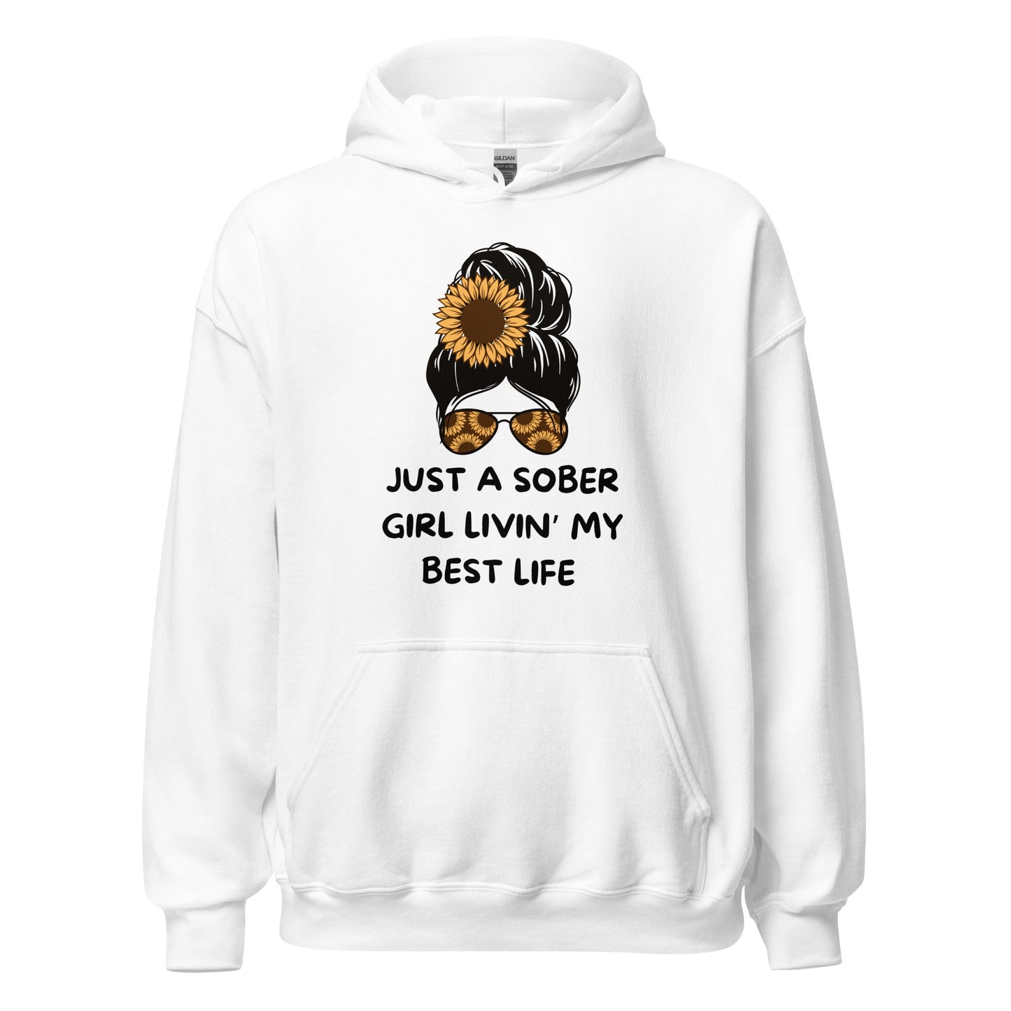 Sober Girl Unisex Hoodie - Sober Kats Shop