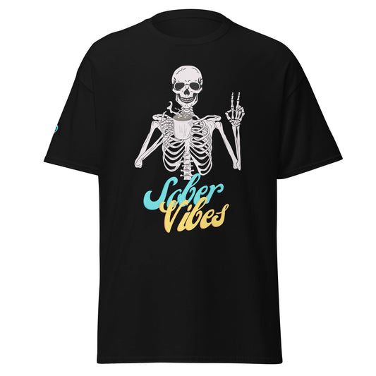 Sober Vibes Unisex classic tee - Sober Kats Shop