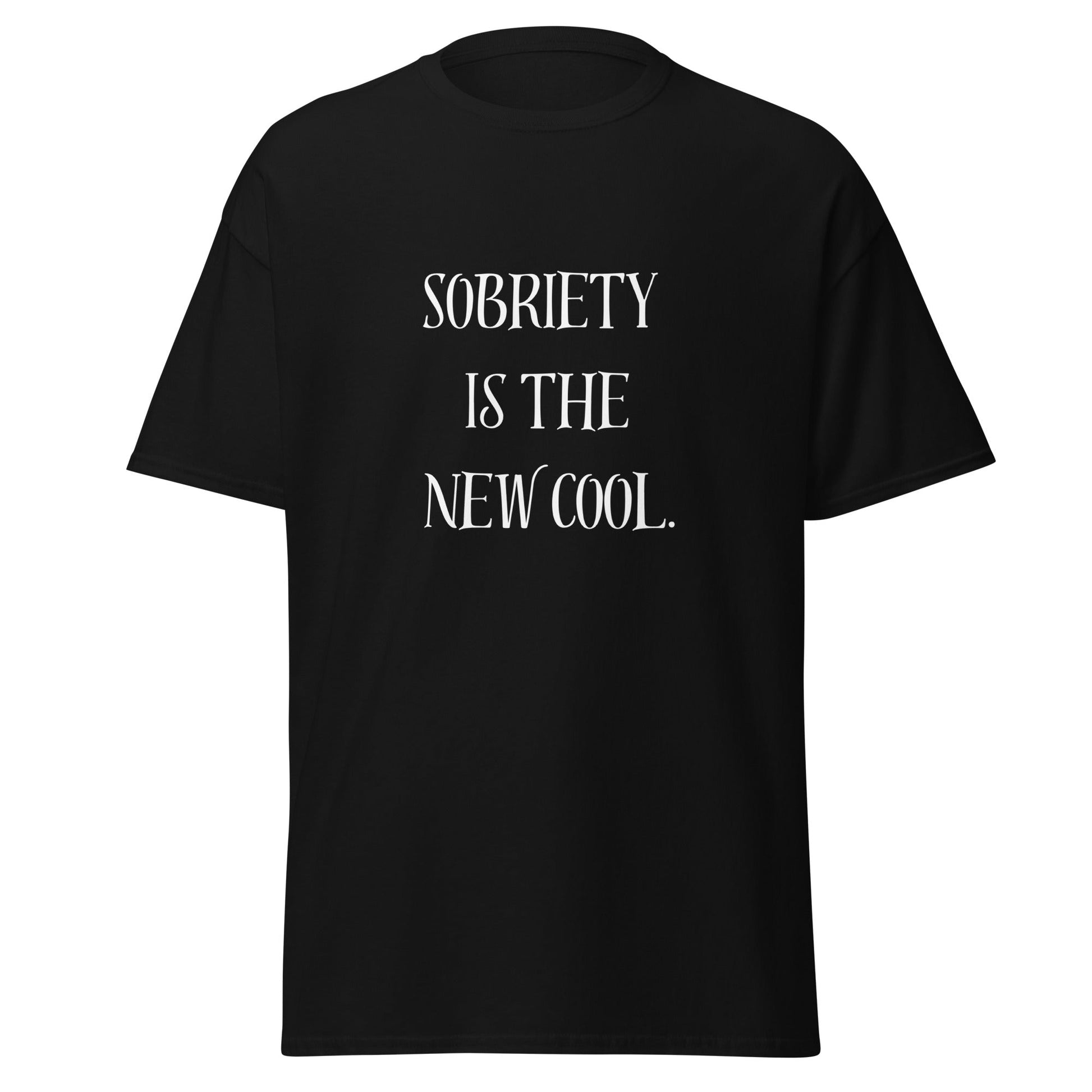 Sobriety is the New Cool Unisex classic tee - Sober Kats Shop