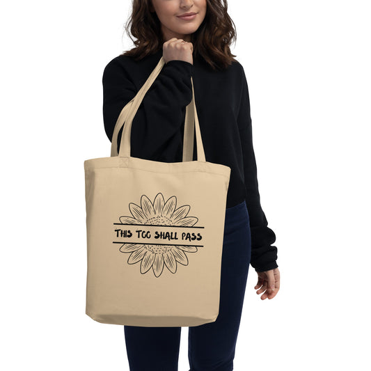 This Too Shall Pass Eco Tote Bag - Sober Kats Shop