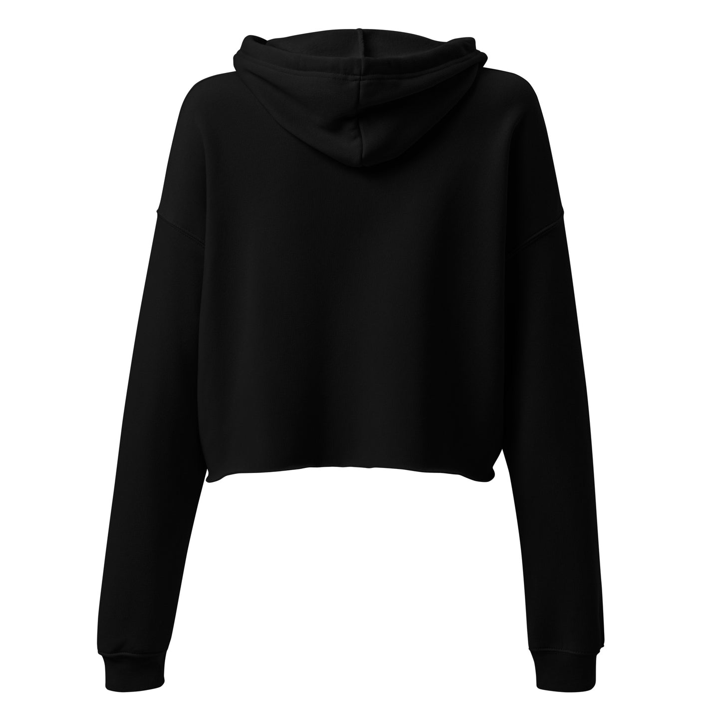 Clean and Serene Crop Hoodie